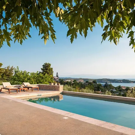 Poolside Panoramic Seascape *