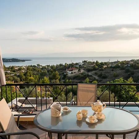 Poolside Panoramic Seascape *