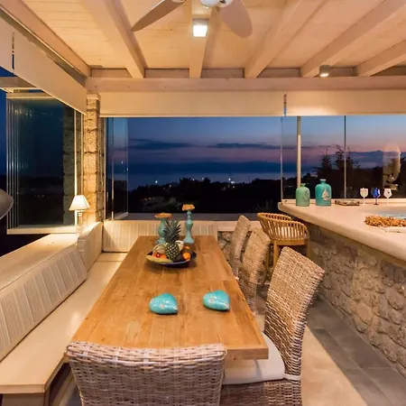Poolside Panoramic Seascape